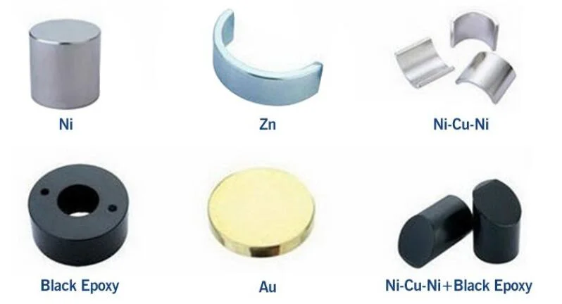 Sintered Rare Earth Neodymium Zinc Block-shaped Plate Magnet for Generator